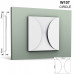 Пано(3D панель) W107 CIRCLE Orac Decor купити в Одесі