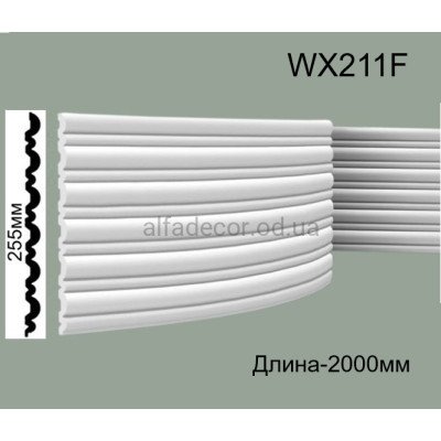 3D панель(панно) гибкая дюрополимерная WX211F  FLUTE Orac Decor купить в Одессе