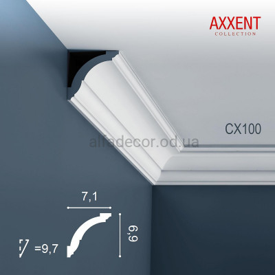 Карниз CX100 Orac Decor купити в Одесі