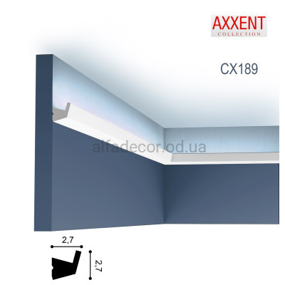 Карниз для підсвічування CX189 Orac Decor купити в Одесі