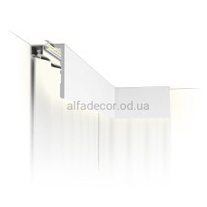 Карниз шторний для підсвічування CX216 LEDGE Orac Decor Карниз шторний для підсвічування CX216 LEDGE Orac Decor
