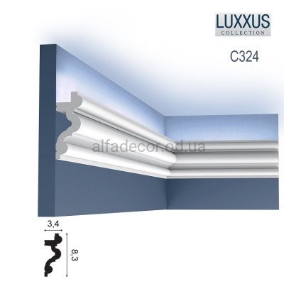 Карниз для подсветки C324 Orac Decor купить в Одессе