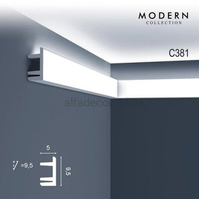 Карниз для підсвічування C381 Orac Decor купити в Одесі