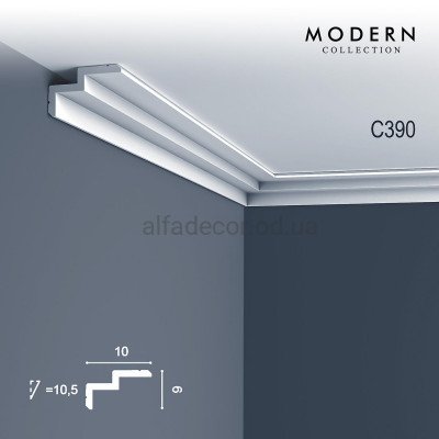 Карниз для підсвічування C390 Orac Decor купити в Одесі