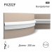 Молдинг гибкий дюрополимерный PX202F Orac Decor купить в Одессе