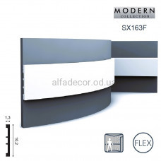 Молдинг(плінтус) гнучкий SX163F Orac Decor