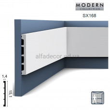 Молдинг(плінтус) універсальний SX168 SQUARE Orac Decor Молдинг(плінтус) універсальний SX168 SQUARE Orac Decor