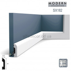 Молдинг(плінтус) універсальний SX182 CASCADE Orac Decor