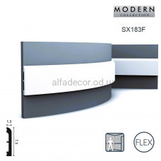 Молдинг(плінтус) гнучкий SX183F Orac Decor