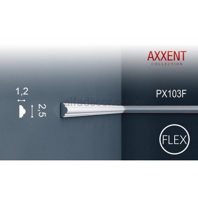 Молдинг гибкий PX103F Orac Decor купить в Одессе