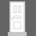 Дверна панель D500 Orac Decor купити в Одесі