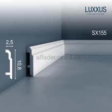Плінтус дюрополімерний SX155 Orac Decor