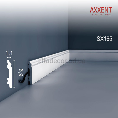 Плінтус дюрополімерний SX165 Orac Decor купити в Одесі