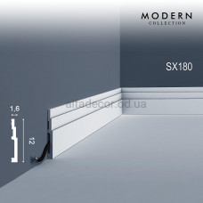 Плінтус дюрополімерний SX180 Orac Decor