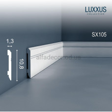 Плінтус дюрополімерний SX105 Orac Decor