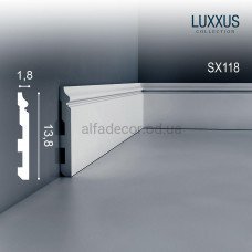 Плінтус дюрополімерний SX118 Orac Decor