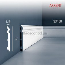 Плінтус дюрополімерний SX138 Orac Decor
