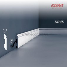 Плінтус дюрополімерний SX165 Orac Decor
