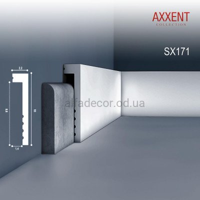 Плінтус дюрополімерний SX171 Orac Decor купити в Одесі