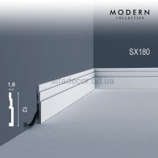 Плінтус дюрополімерний SX180 Orac Decor