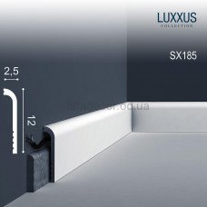 Плінтус дюрополімерний SX185 Orac Decor