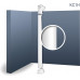 Напівколонна у зборі KC1H Orac Decor купити в Одесі