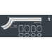 Кут P801C для молдингу P8020 Orac Decor купити в Одесі