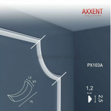 Кут PX103A для молдингу PX103 Orac Decor