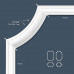 Кут PX120A для молдингу PX120 Orac Decor купити в Одесі