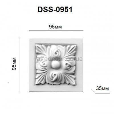Декор(квадрат) DSS-0951 Perimeter купити в Одесі