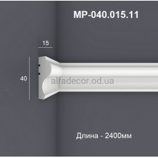  Молдинг полімерний MP-040.015.11 Perimeter