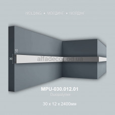 Молдинг полимерный универсальный MPU-030.012.01 Perimeter