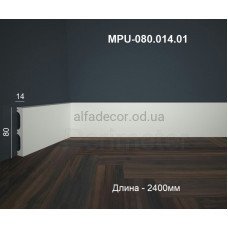 Плінтус підлоговий полімерний MPU-080.014.01 Perimeter Плінтус підлоговий полімерний MPU-080.014.01 Perimeter