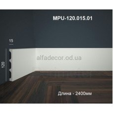 Плінтус підлоговий полімерний MPU-120.015.01 Perimeter Плінтус підлоговий полімерний MPU-120.015.01 Perimeter