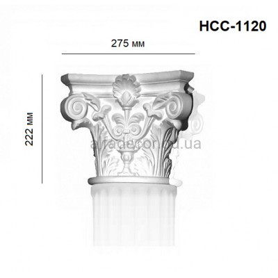 Капітель напівколони корінфська HCC-1120 Perimeter купити в Одесі