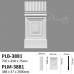 Капітель пілястри PLC-3881 Perimeter купити в Одесі
