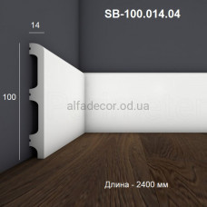 Плінтус підлоговий полімерний SB-100.014.04 Perimeter