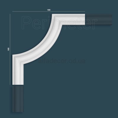 Кут PM-0254A до молдингу Perimeter купити в Одесі