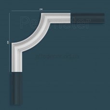 Кут PM-0404C до молдингу Perimeter
