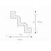 Потолочный багет ST3 NMC купить в Одессе