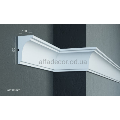 Карниз фасадний (2.00м) Prestige Decor KC 101 купити в Одесі