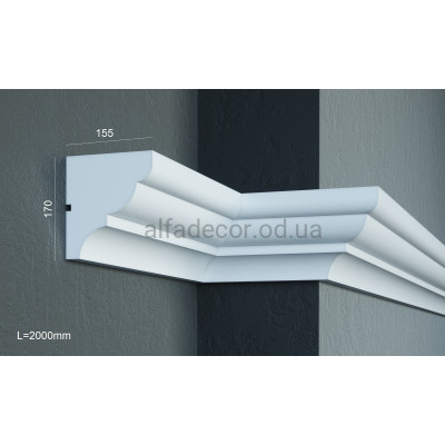 Карниз фасадний (2.00м) Prestige Decor KC 103 купити в Одесі