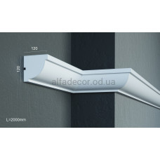 Карниз фасадний (2.00м) Prestige Decor KC 110