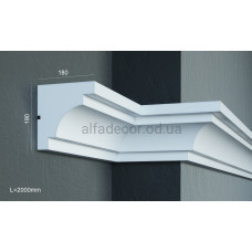 Карниз фасадний (2.00м) Prestige Decor KC 117