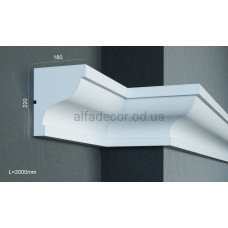 Карниз фасадний (2.00м) Prestige Decor KC 126