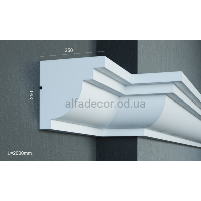 Карниз фасадний (2.00м) Prestige Decor KC 130 купити в Одесі
