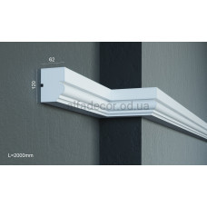 Карниз фасадний універсальний (2.00м) Prestige Decor KC 135