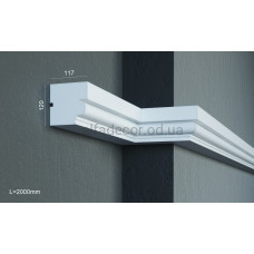 Карниз фасадний універсальний (2.00м) Prestige Decor KC 137