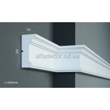 Карниз фасадний універсальний (2.00м) Prestige Decor KC 141
