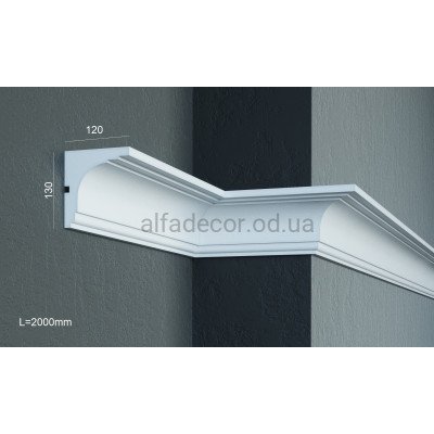 Карниз фасадний (2.00м) Prestige Decor KC 111 купити в Одесі